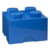 Rangement brique 4 tenons - Bleu LEGO