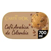 Glace Café Arabica de Colombie CARTE D'OR
