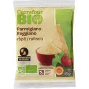 Fromage Râpé Bio Parmigiano Reggiano AOP CARREFOUR