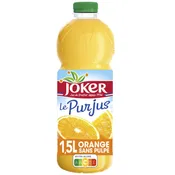 Jus d'orange sans pulpe sans sucres ajoutés JOKER