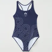 Maillot de bain femme bleu taille S Jeux Olympiques PARIS 2024