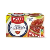 Tomates Pulpe en Dés MUTTI