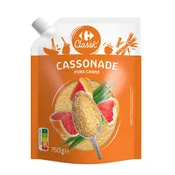 Cassonade pure canne CARREFOUR CLASSIC'