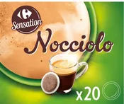 Café dosettes Compatibles Senseo saveur noisette CARREFOUR SENSATION