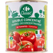 Sauce double concentré tomates CARREFOUR CLASSIC'