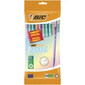 Crayon portemines Pastel x12 avec mines de rechange BIC