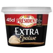 Crème Epaisse Gourmande Et Nappante 35% Mat.Gr. PRESIDENT