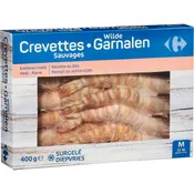 Crevettes entières crues 12/16 CARREFOUR