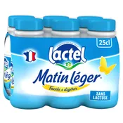 Lait Demi Écrémé Sans Lactose Matin Leger MATIN LEGER LACTEL