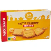 Biscuits Petit Beurre Original CARREFOUR CLASSIC'