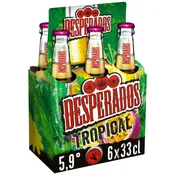 Bière Tropical aromatisée Rhum Fruit de la passionCitron vert  DESPERADOS