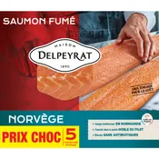 Saumon fumé Norvège DELPEYRAT
