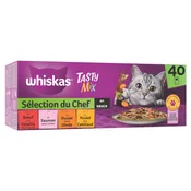 Pâté pour chat  Adulte en sauce sélection du chef  WHISKAS