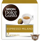 Café capsules Compatible Dolce Gusto espresso Milano intensité 7 NESCAFE DOLCE GUSTO