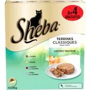 Pâtée pour chat Coffret Traiteur SHEBA