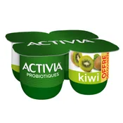 Yaourt aux fruits bifidus kiwi ACTIVIA