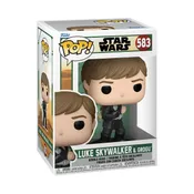 Figurine  POP Star Wars Luke Skywalker et Grogu FUNKO