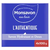 Savon Solide Adoucit Les Mains Senteur Fraîche Et Délicate De Lavande Au Lait MONSAVON