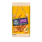 Amandes  décortiquées  CARREFOUR LE MARCHE