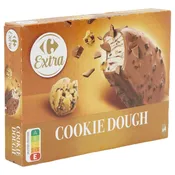 Glace vanille Cookie Dough CARREFOUR