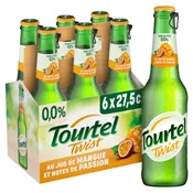 Bière Sans Alcool Aromatisée au jus de Mangues et Notes de Passion 00% TOURTEL TWIST