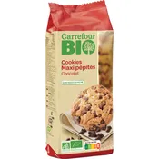 Cookies bio pépites de chocolat CARREFOUR BIO