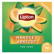 Thé vert mangue abricot LIPTON