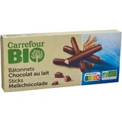 Biscuits chocolat au lait CARREFOUR BIO