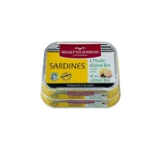 Sardines à l'huile d'olive et citron MOUETTES D'ARVOR