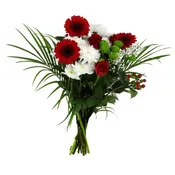 Fleurs bouquet Sardane rouge CARREFOUR