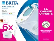 Filtre pour carafe filtrante Style 6 mois MAXTRA PRO + Carafe offerte BRITA