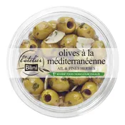 Olives vertes manzanilla à la méditerranéenne L'ATELIER BLINI