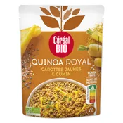 Quinoa Royal carottes jaunes et cumin Bio CEREAL BIO