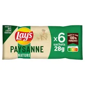 Chips paysannes nature LAY'S