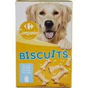 Biscuits pour chien au lait CARREFOUR