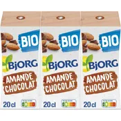 Boisson végétale lait amande chocolat Bio BJORG