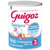 Lait bébé en Poudre de 1 an à 3 ans Optipro GUIGOZ