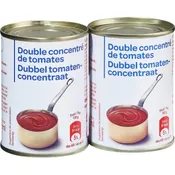 Double concentré de tomates CARREFOUR