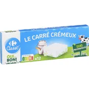 Fromage Le Carré Crémeux CARREFOUR CLASSIC'