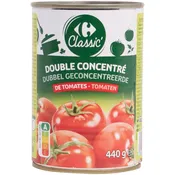 Double concentré de tomates CARREFOUR CLASSIC'
