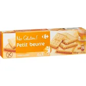 Biscuits Petit Beurre s/gluten CARREFOUR NO GLUTEN !