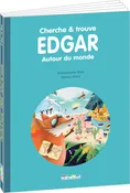 Livre Cherche & trouve Edgar autour du monde - de Emmanuelle Gras et Marion Péret