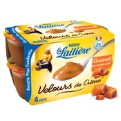 Crème Dessert Velours de Crèmes caramel LA LAITIERE