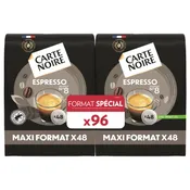 Café dosettes Espresso N°8 CARTE NOIRE