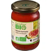 Sauce bio tomate oignon basilic CARREFOUR BIO