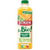 Nectar d'orange avec pulpe Bio sans sucres ajoutés JOKER