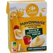 Mayonnaise à la moutarde de Dijon CARREFOUR CLASSIC'