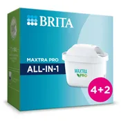 Pack  de 4+2 cartouches filtrantes MAXTRA PRO All-In-1 pour carafes filtrantes  BRITA