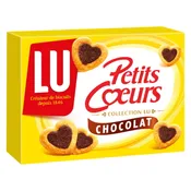 Biscuits feuilletés au chocolat Petits Cœurs LU