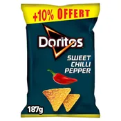 Chips tortilla saveur sweet chili pepper plus 10% offert DORITOS